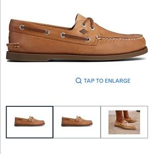 Mens Original Sperry boat shoes. Size 6, gently worn